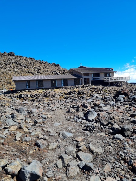 Puketoi Hut after re-cladding